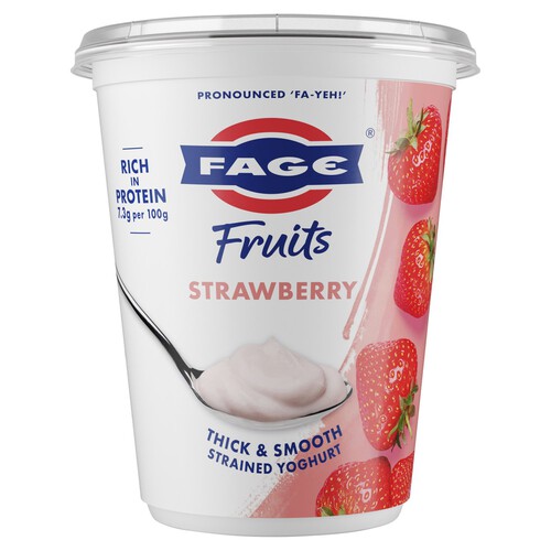 Fage Fruits Strawberry Thick & Smooth Yoghurt