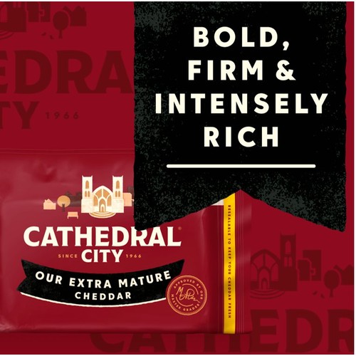 Cathedral City British Extra Mature Cheddar Cheese 550g