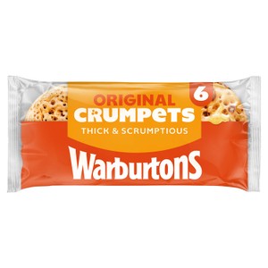 Warburtons Crumpets 6 Pack