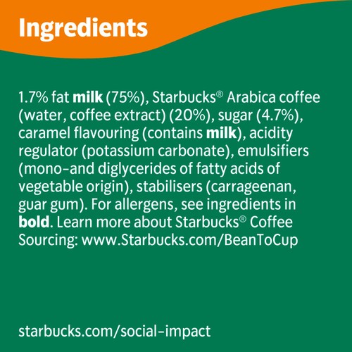 Starbucks Caramel Macchiato Grande Iced Coffee 