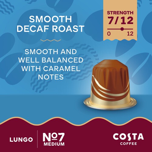 Costa Coffee Decaf Capsules 