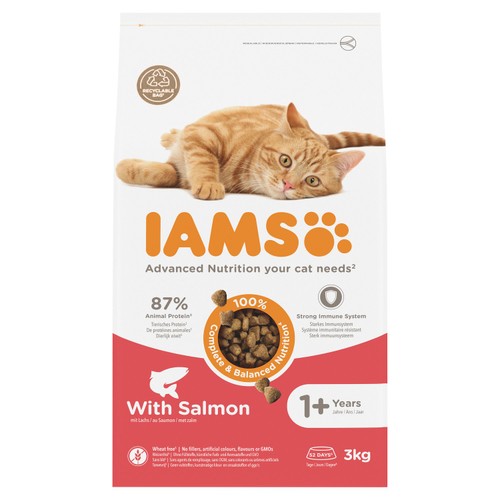 Iams Adult 1 Salmon 3kg