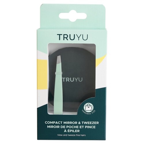 TRUYU Compact Mirror & Tweezer