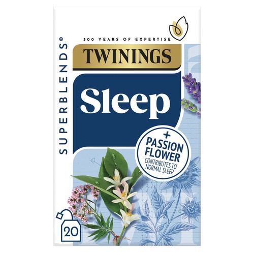 Twinings Superblends Sleep Valerian & Orange Blossom 20 Tea Bags