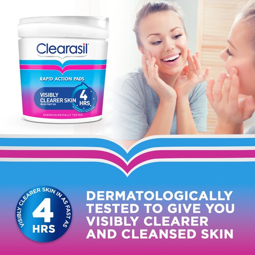 Clearasil Ultra Dual Action Pads