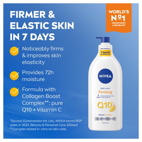 NIVEA Body Lotion Q10 + Vitamin C  625ml