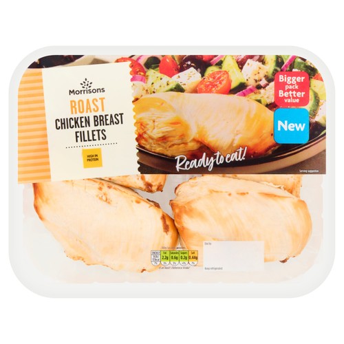 Morrisons Family Pack 4 Chicken Breast Fillets 470g