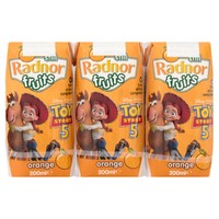 Radnor Fruits Toy Story Orange 3 x 200ml