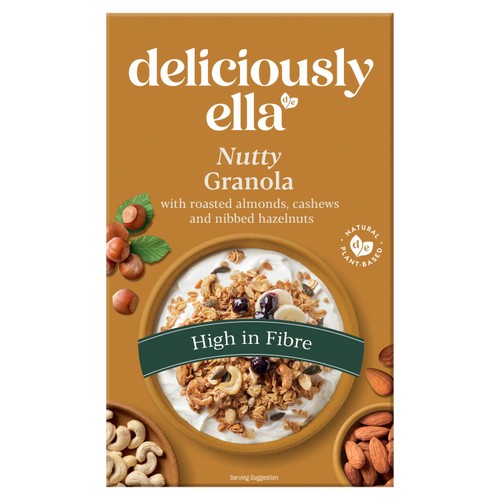 Deliciously Ella Nutty Granola Breakfast Cereal, 380g