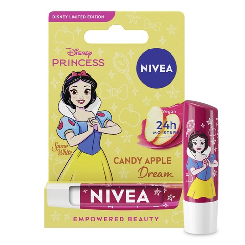 NIVEA Disney Princess Snow White Candy Apple Lip Balm 4.8g
