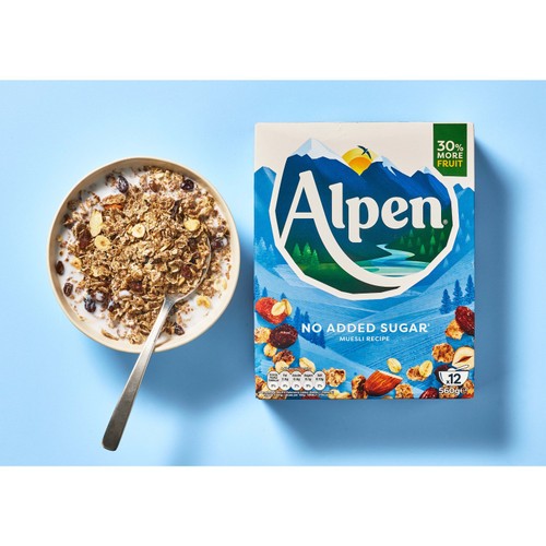 Alpen No Added Sugar Muesli Breakfast Cereal 950g
