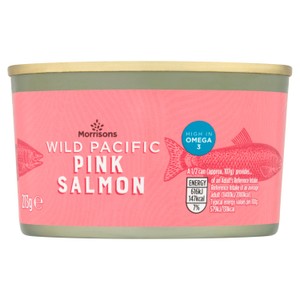 Morrisons Wild Pacific Pink Salmon 213g