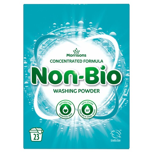 Morrisons Non Bio Laundry Powder 23 Washes 