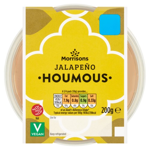 Morrisons Jalapeno Houmous 200g