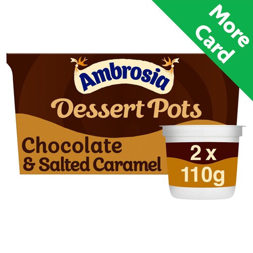 Ambrosia Dessert Pot Chocolate & Salted Caramel