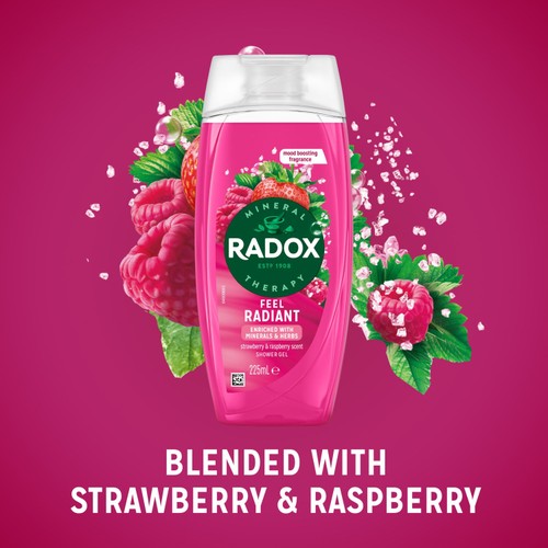 Radox Feel Radiant Mood Boosting Shower Gel  225ml