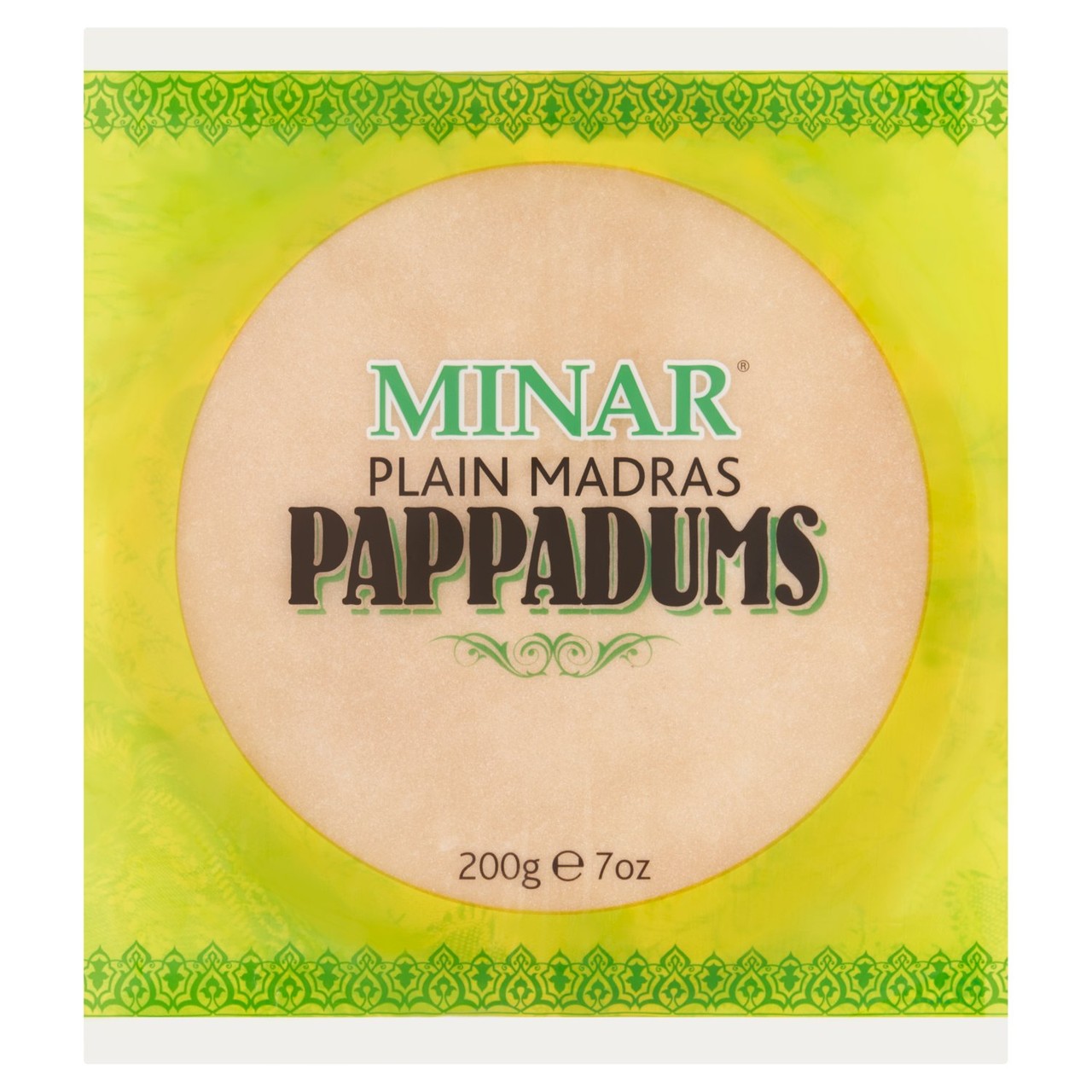 Papi Indus Indus Madras Plain Papadums - Morrisons Online Groceries & Offers