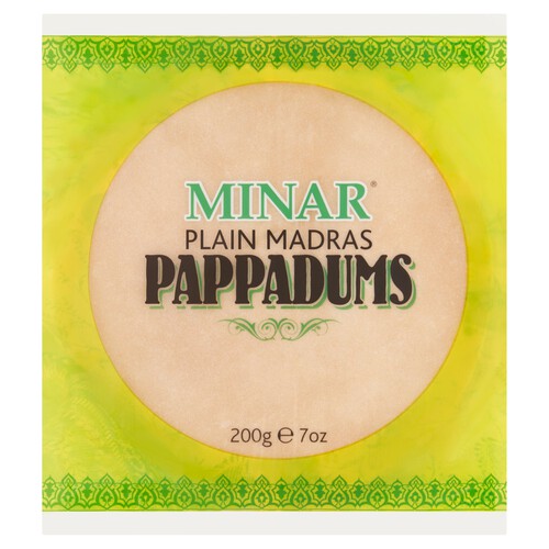 Indus Madras Plain Papadums