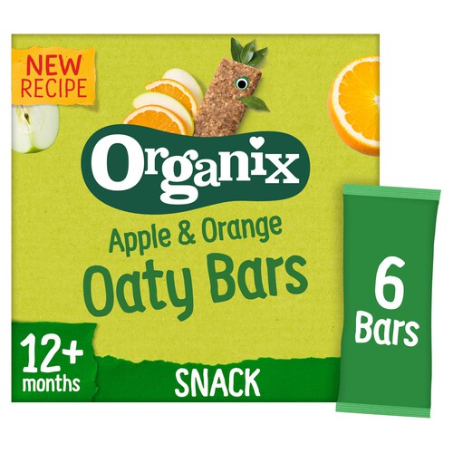 Organix Apple & Orange Soft Oaty Bars