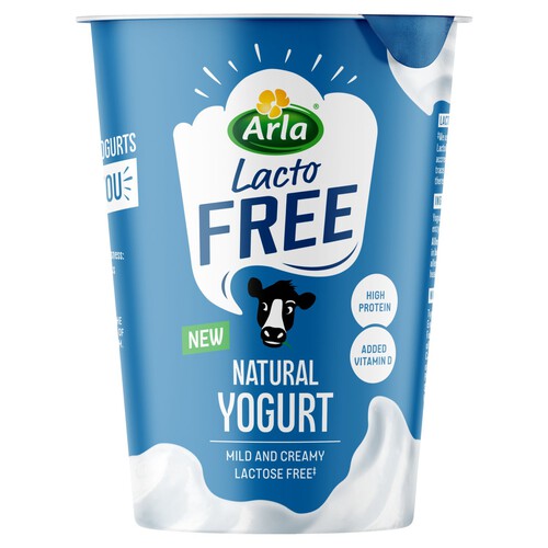 Arla Lactofree Natural Yogurt 