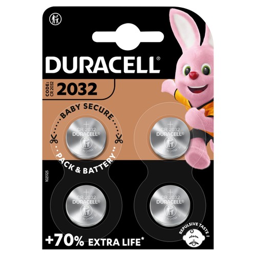 Duracell Lithium Coin 2032 Batteries 3V (CR2032 / DL2032)