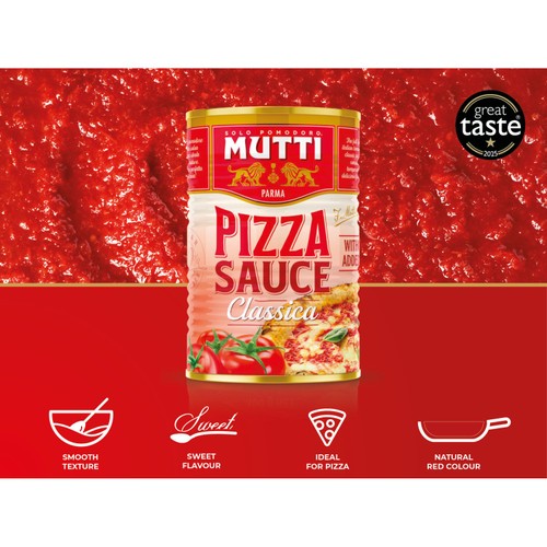 Mutti Pizza Sauce Classica 400g