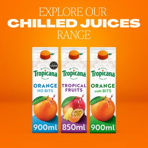 Tropicana Pressed Apple Fruit Juice 900ml