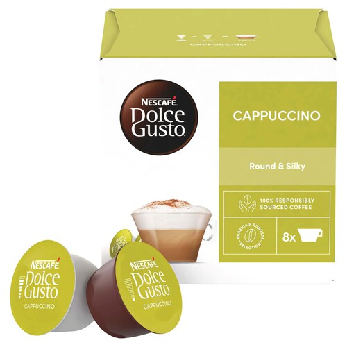 Nescafe Dolce Gusto Cappuccino Coffee Pods x 16