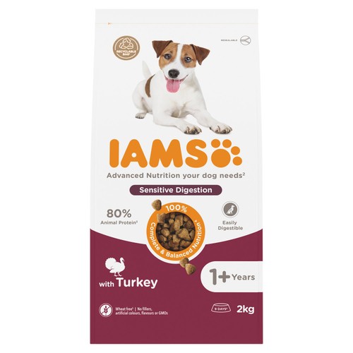 Iams Sensitive Digestion with Turkey 1+ Years 2kg