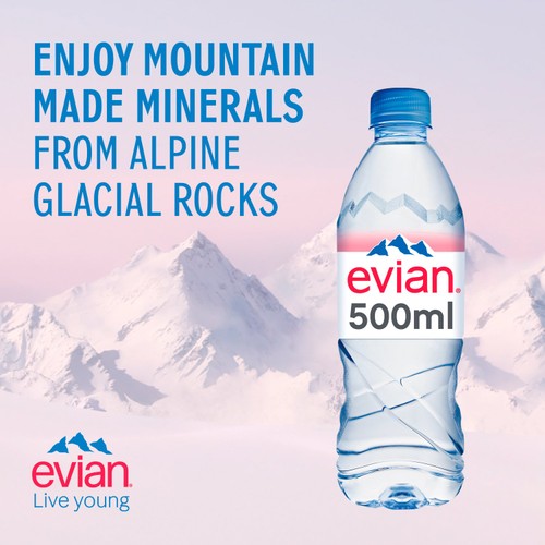evian Natural Mineral Water