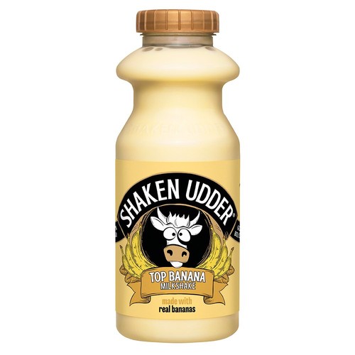 Shaken Udder Top Banana Milkshake