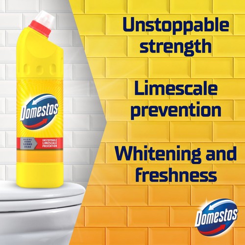 Domestos Bleach Citrus Toilet Cleaner 750ml