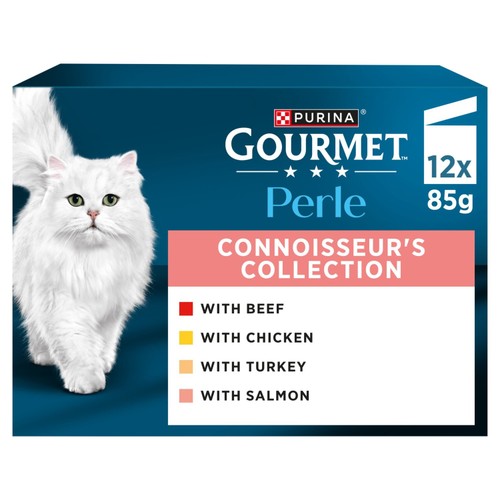 Gourmet Perle Connoisseur's Selection In Gravy Wet Cat Food