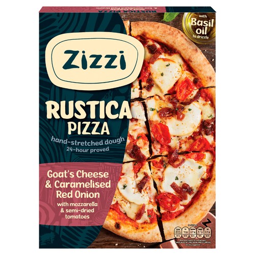 Zizzi Rustica Goats' Cheese And Caramelised Onion Pizza 