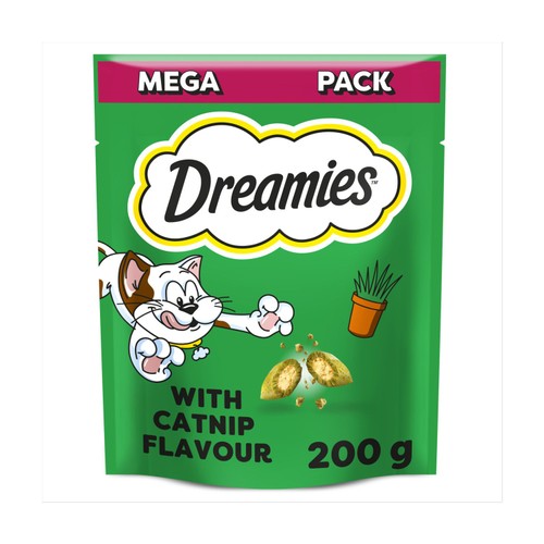 Dreamies Cat Treat Biscuits with Catnip