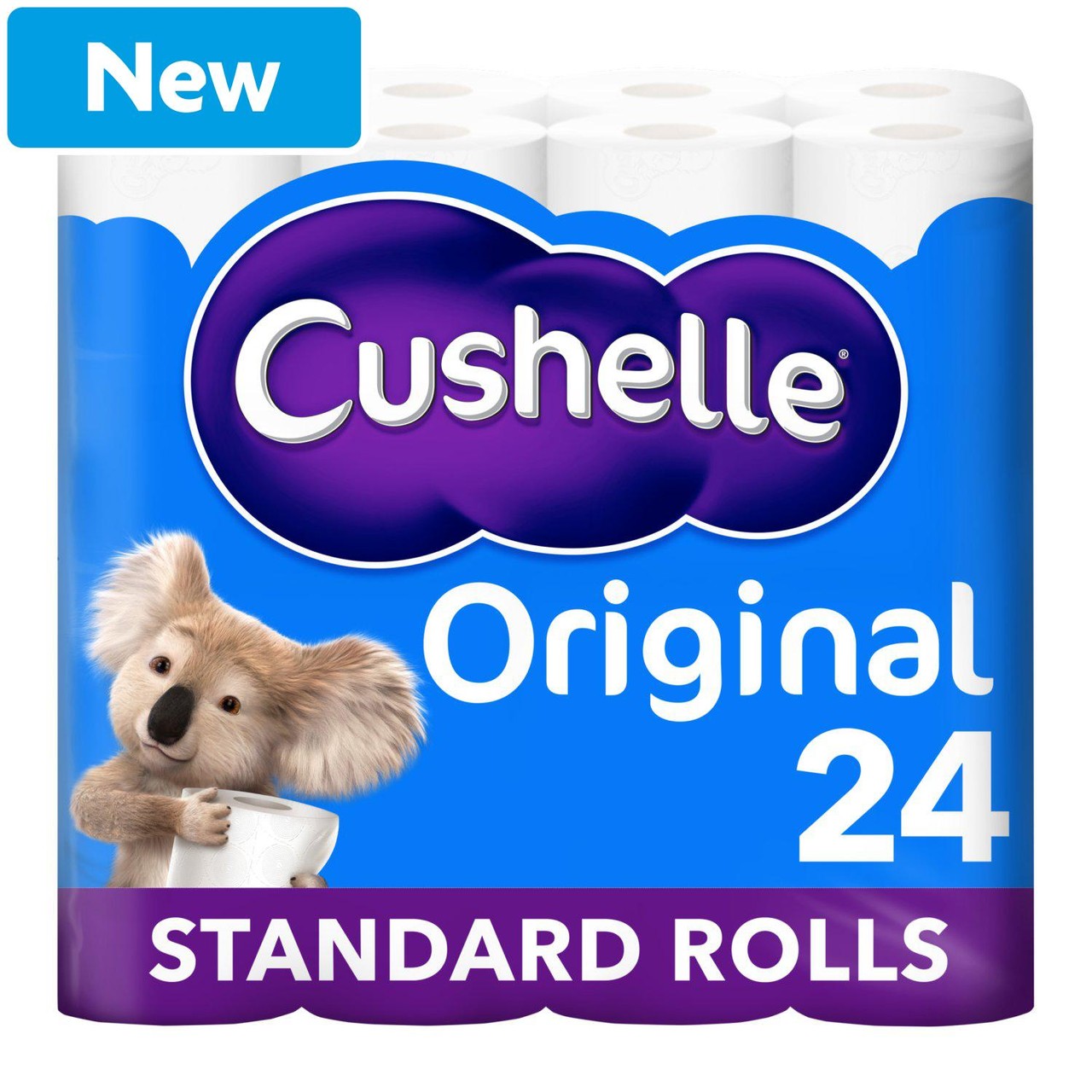 Cushelle Original Toilet Roll 24 Standard Rolls
