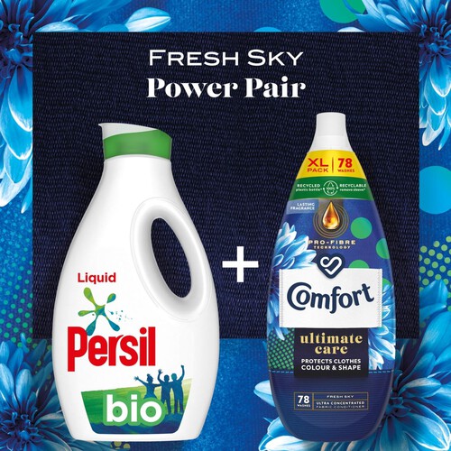 Comfort Ultimate Care Fabric Conditioner Fresh Sky 78 Washes