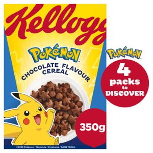 Kellogg’s Pokémon Chocolate Flavour Breakfast Cereal 350g