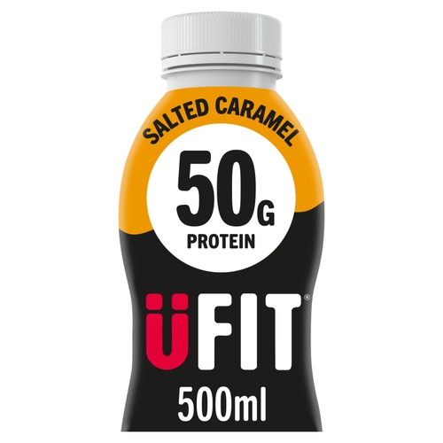 UFIT Salted Caramel High-Protein Milkshake 500ml