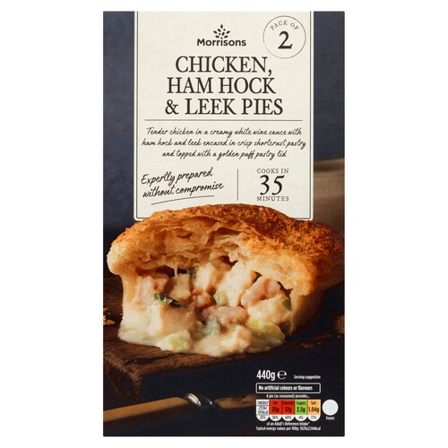 Morrisons Pub Style 2 Chicken Pies 