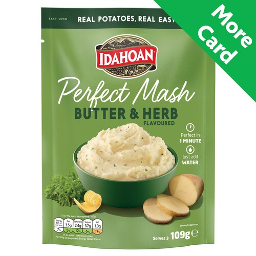 Idahoan Perfect Mash Butter & Herb (109g)