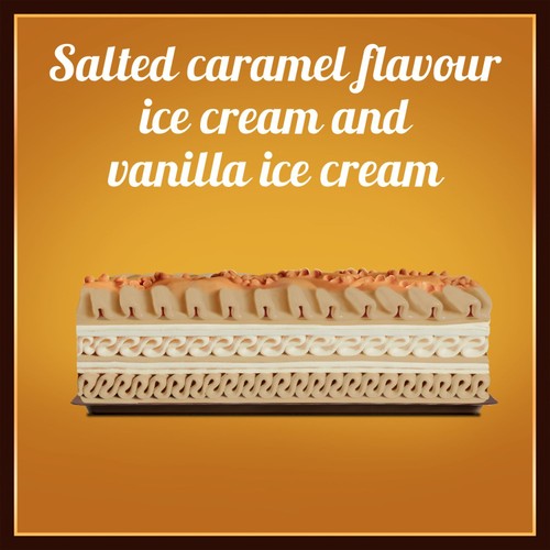 Viennetta Salted Caramel Ice Cream Dessert 