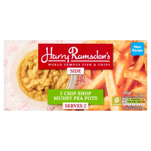 Harry Ramsden's 2 Chip Shop Mushy Pea Pots 300g