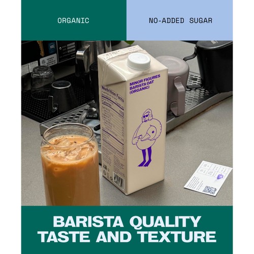 Minor Figures Barista Organic Oat 1L
