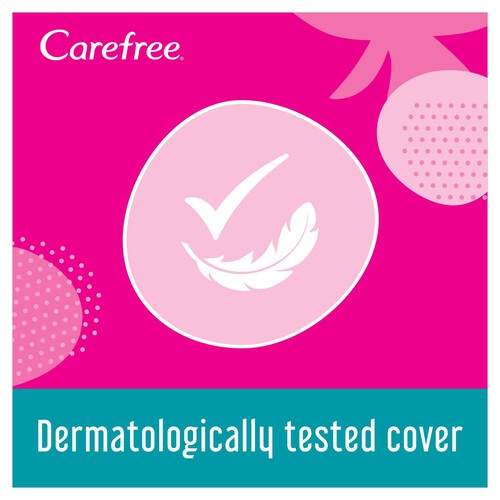 Carefree Cotton Fresh Scented Breathable Pantyliners