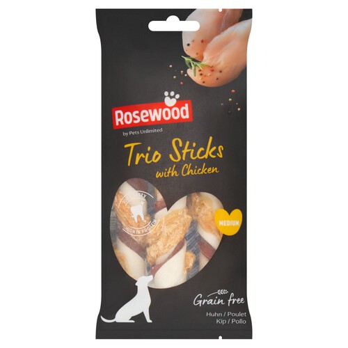 Rosewood Trio Sticks Chicken Medium 