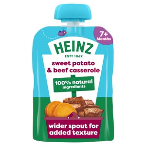 Heinz Beef And Sweet Potato Baby Food Jar 6+ Months