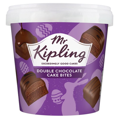 Mr Kipling Double Chocolate Cake Bites 205g