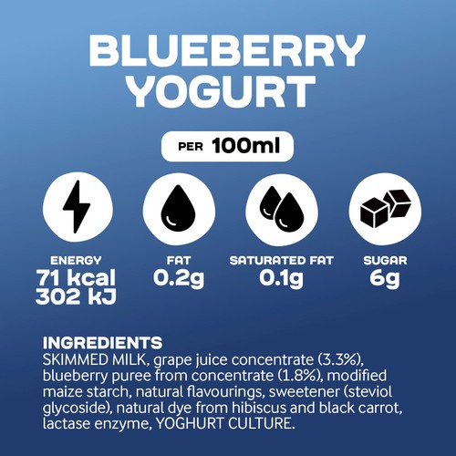 Arla Protein Blueberry Yogurt 200g