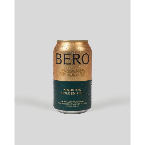 Bero Kingston Golden Pils 0.5% Abv